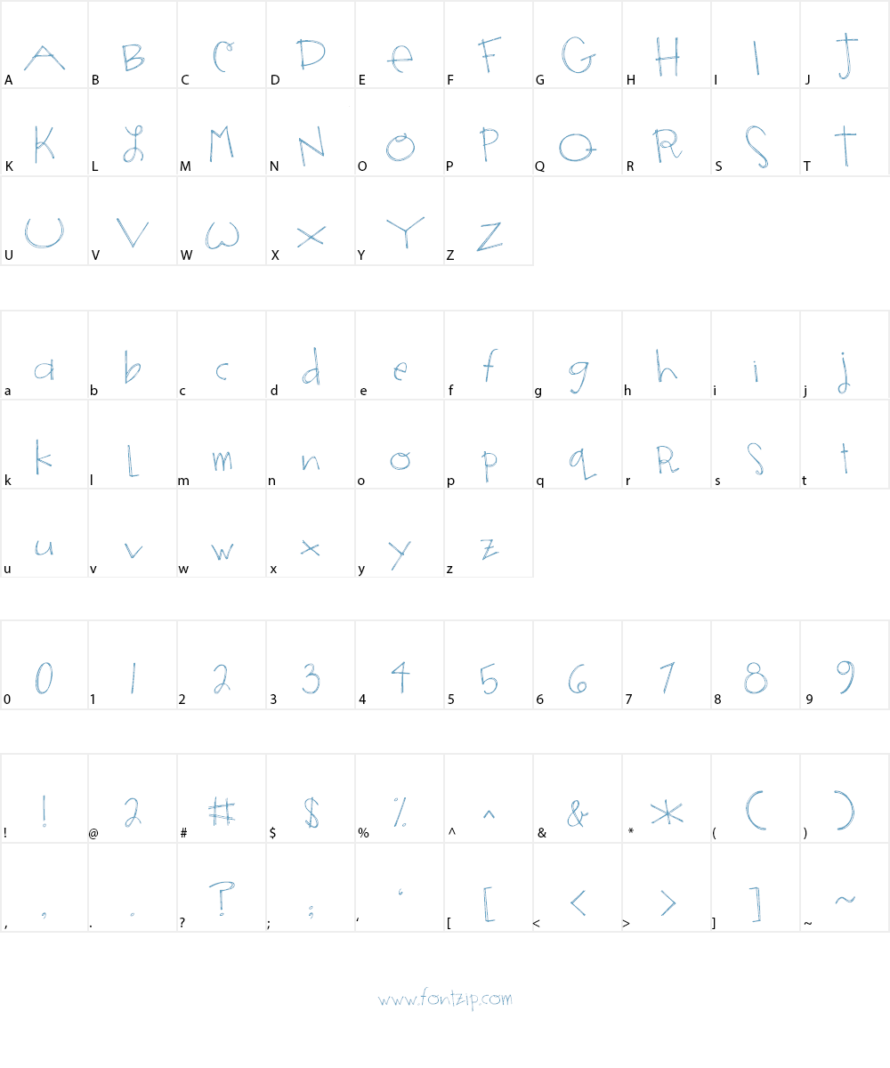 Janda Someone Like You Font Character
