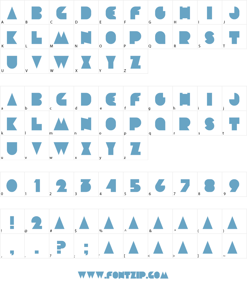 deni_font Font Character