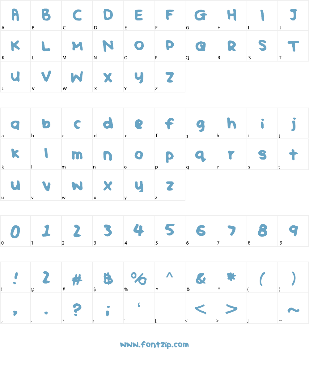 CinnamonsFont Font Character