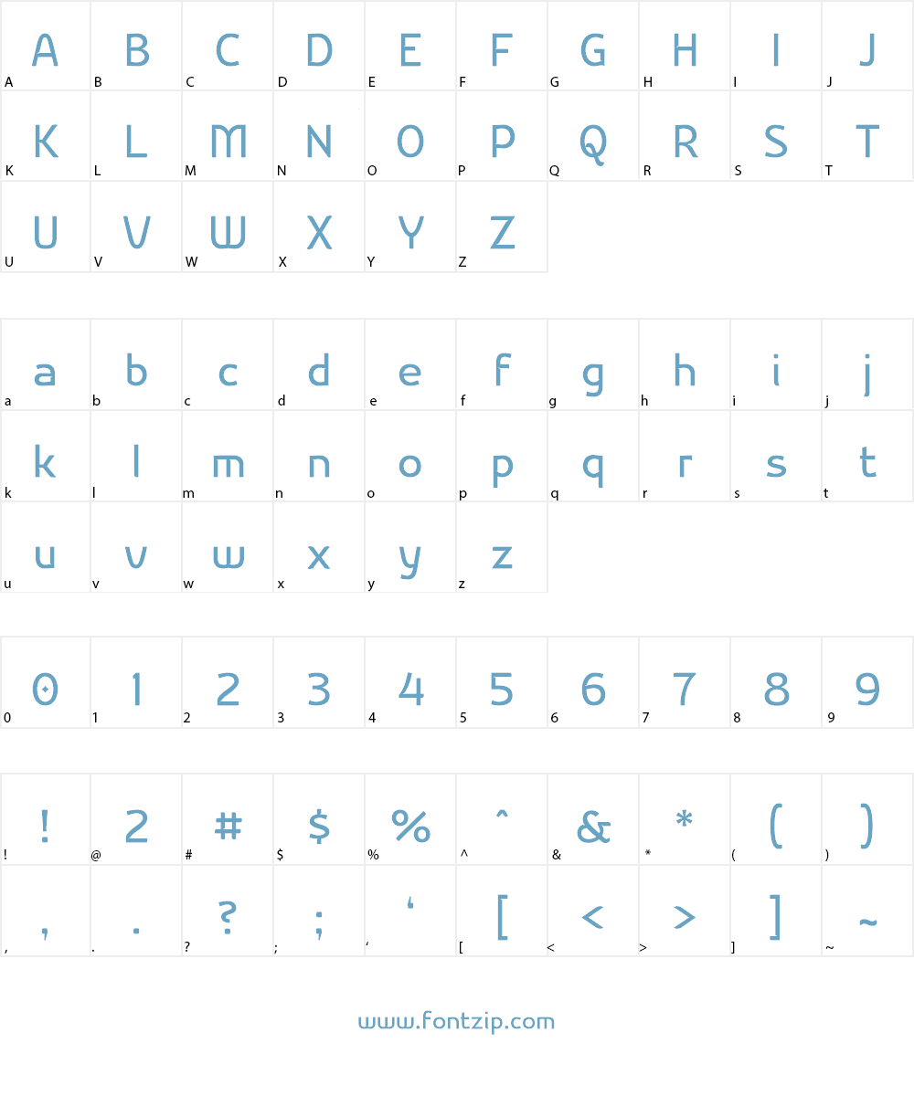 Nikodecs Font Character