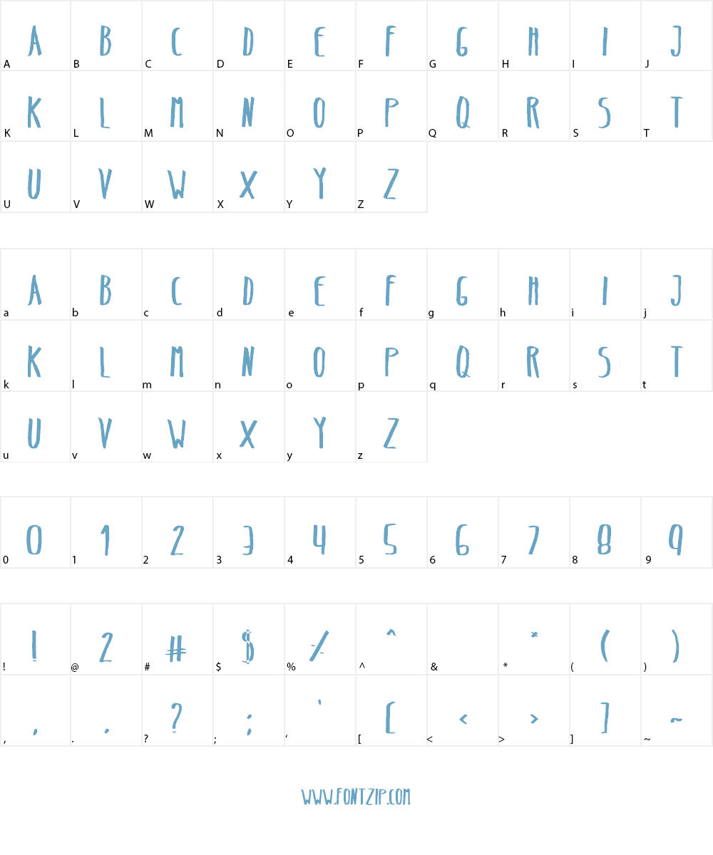 Belta Bold Font Character