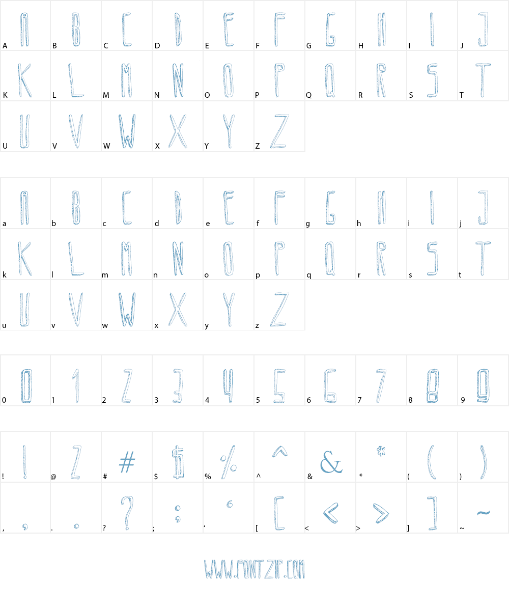 Circoex Font Character