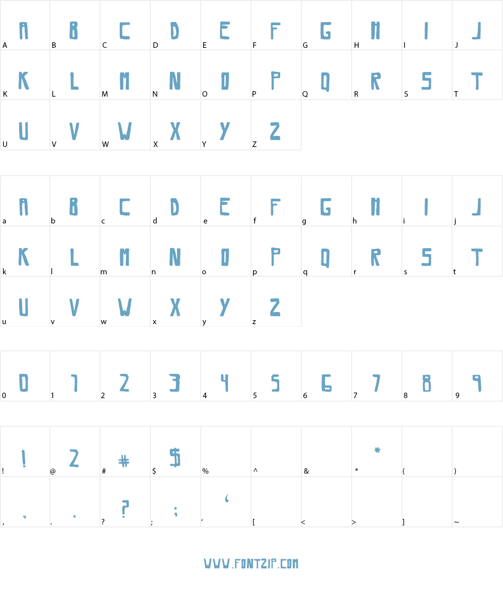 Savia Regular Font Character