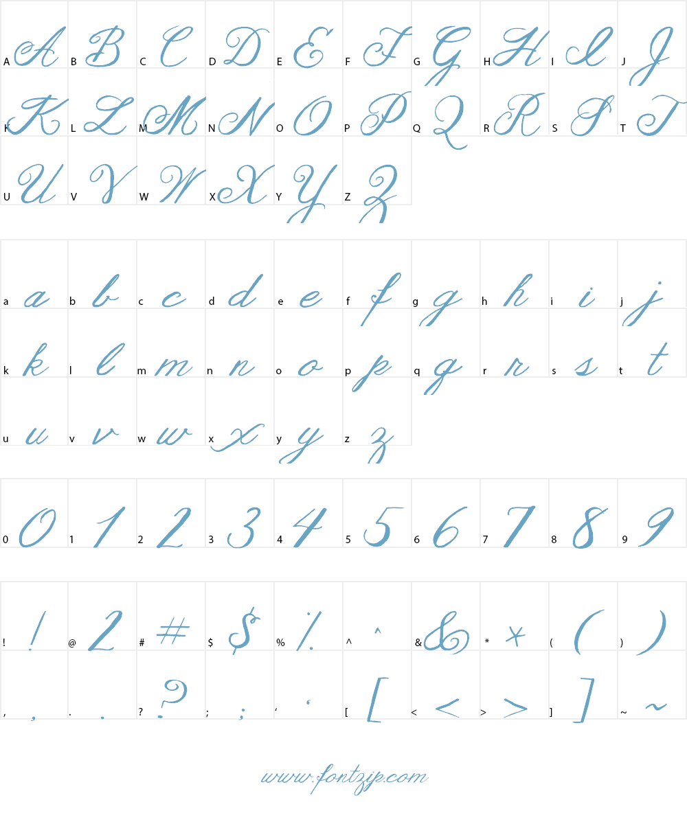 Janda As Long As You Love Me Font Character