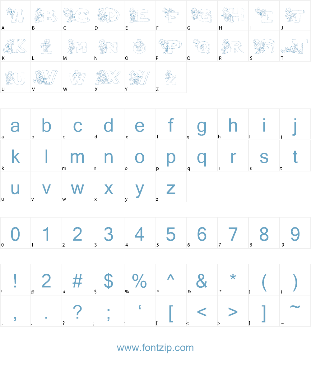ThePerfectMan Font Character