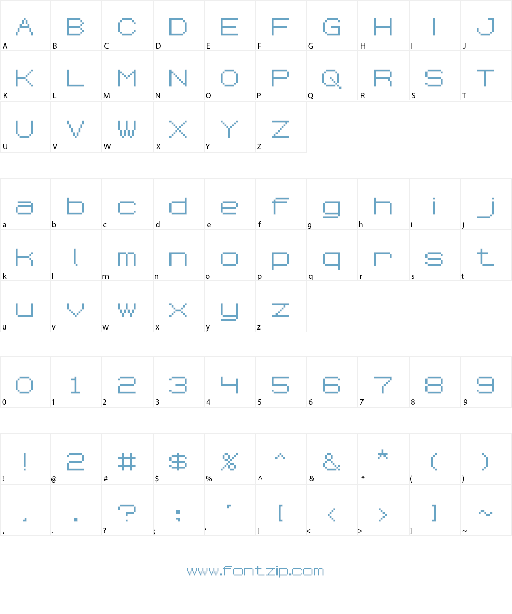 Smart Patrol NBP Font Character