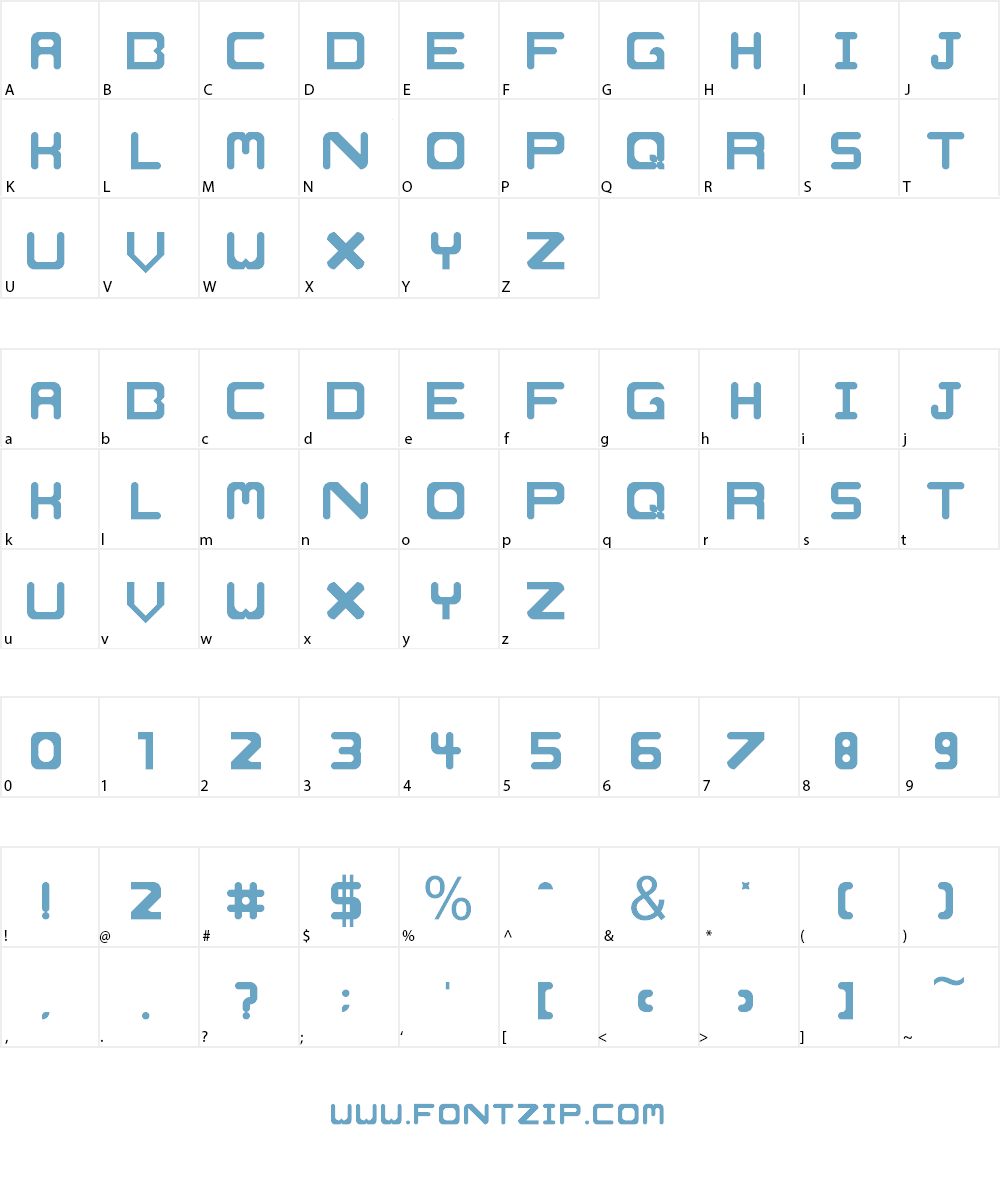 Embark Font Character