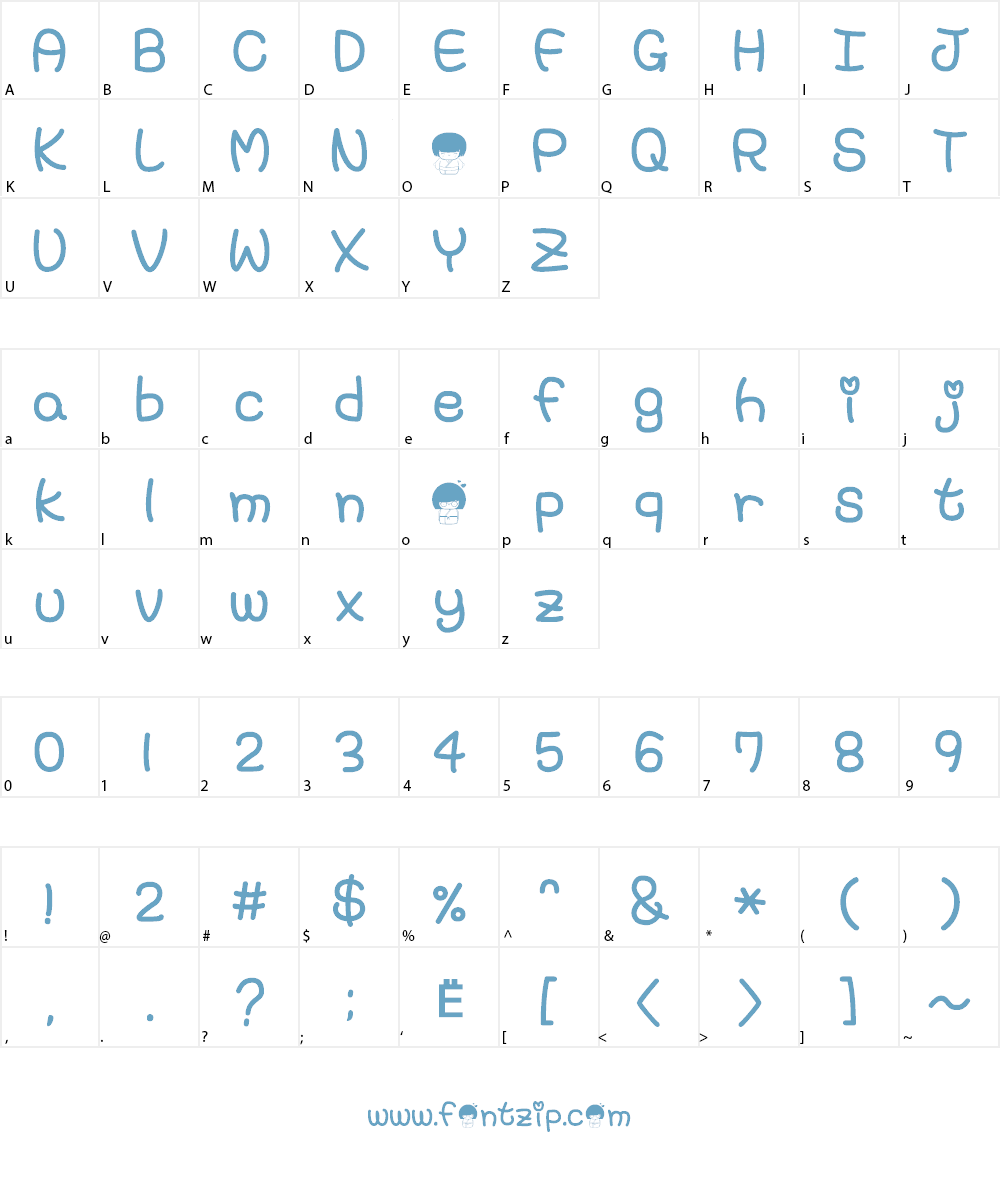 cecil1 Font Character