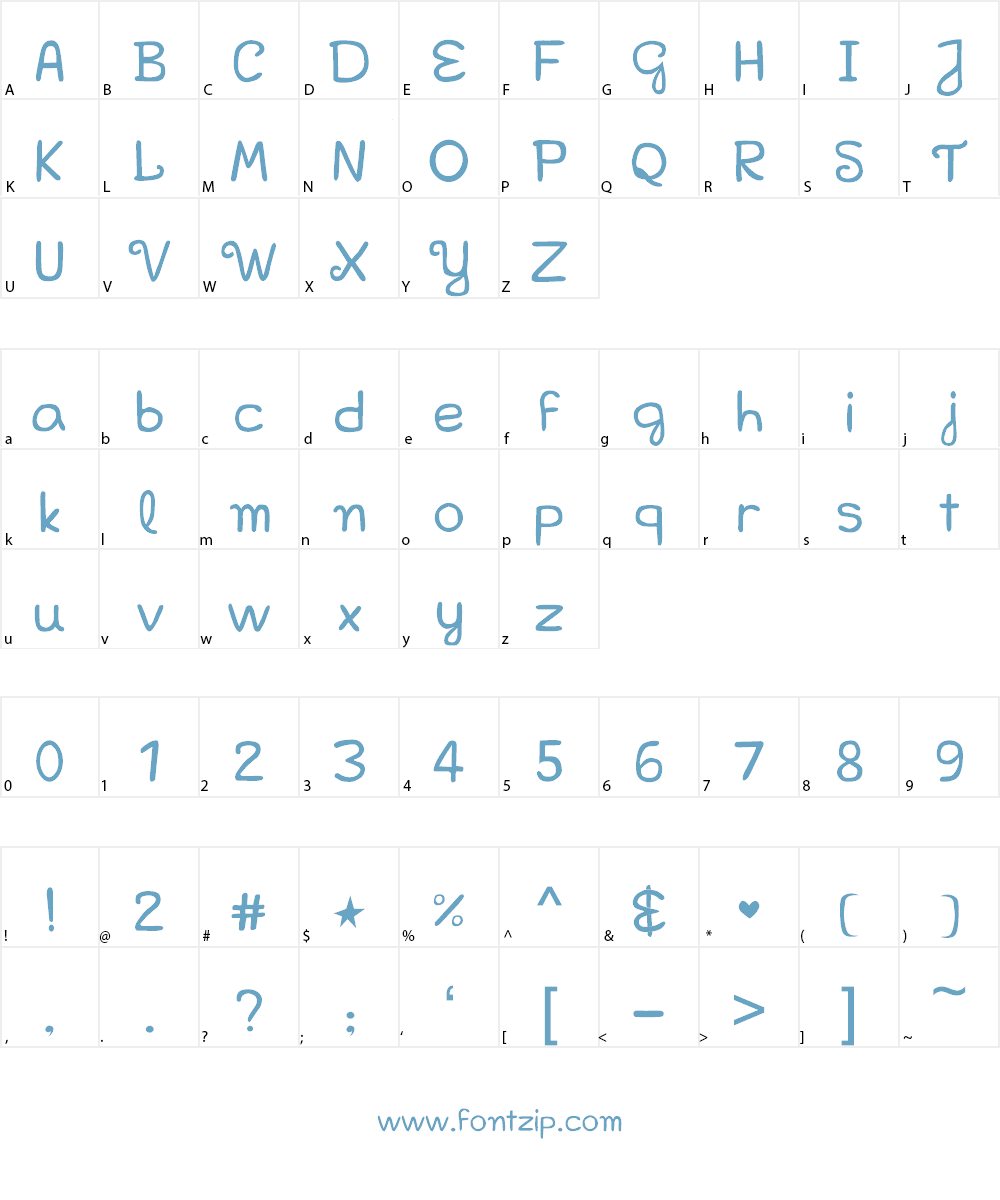 Bella K. Mad Font Font Character