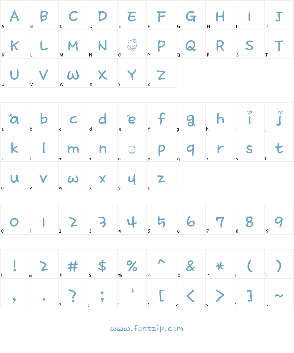 cecil34 Font Character
