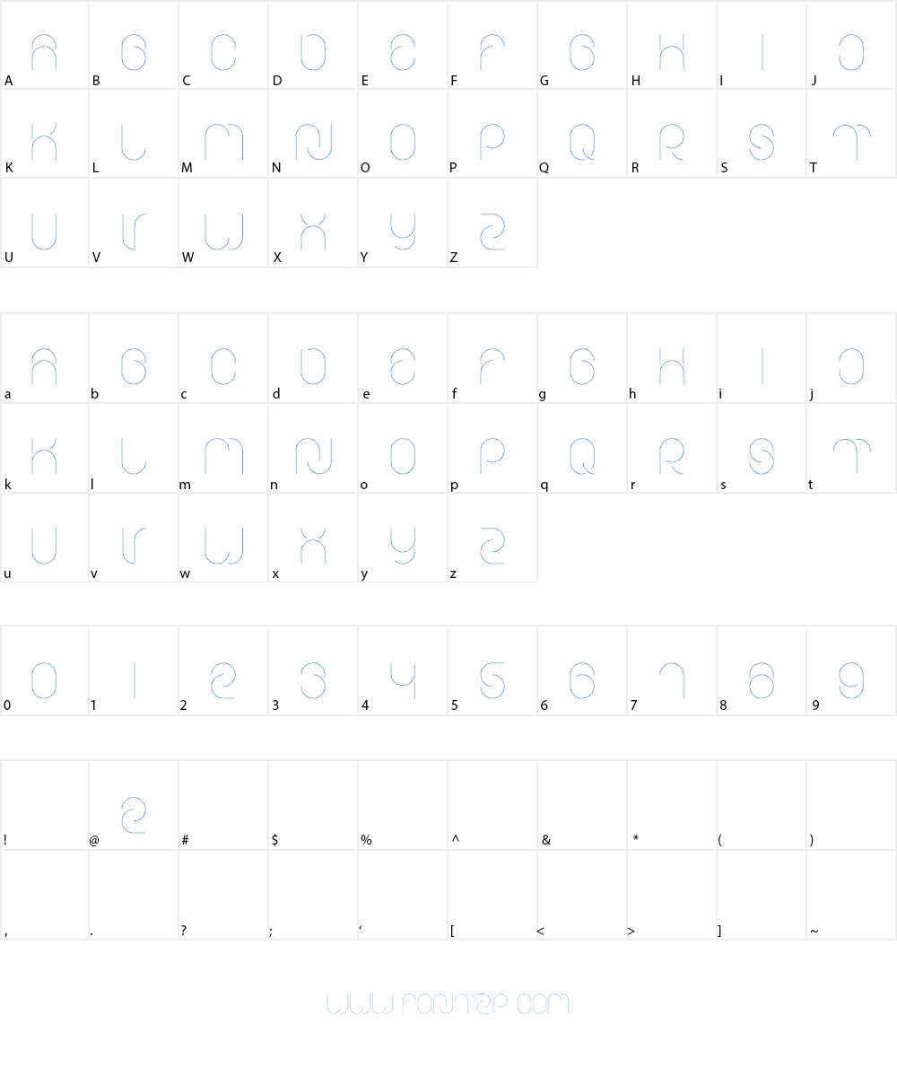 everything Font Character