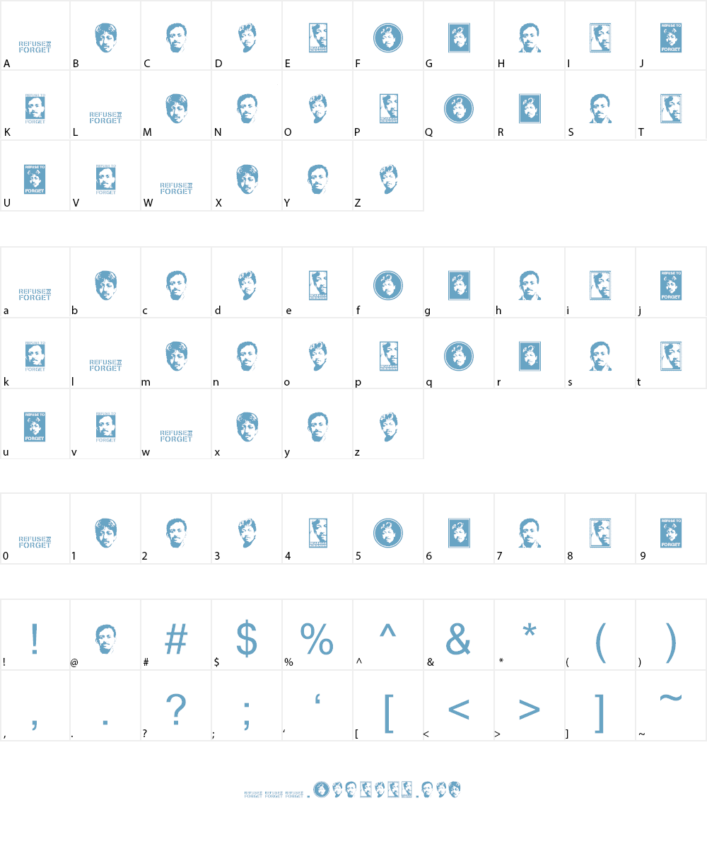 Munir Font Character