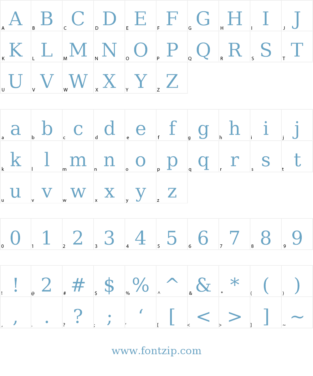 ae_Cortoba Font Character
