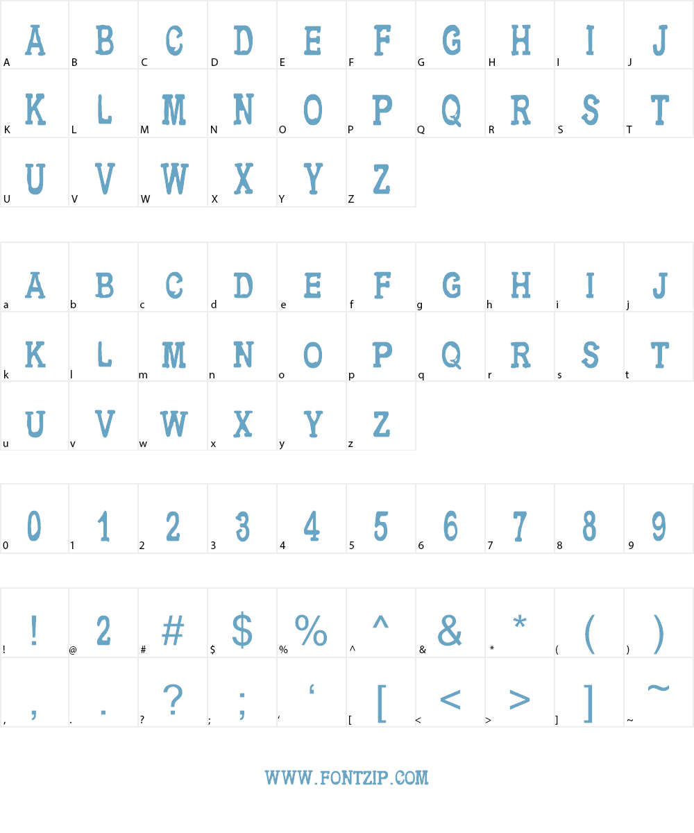 CF Metropolis Serif Font Character