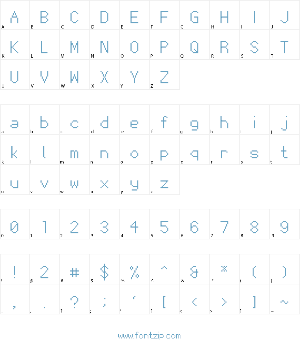 Shylock NBP Font Character