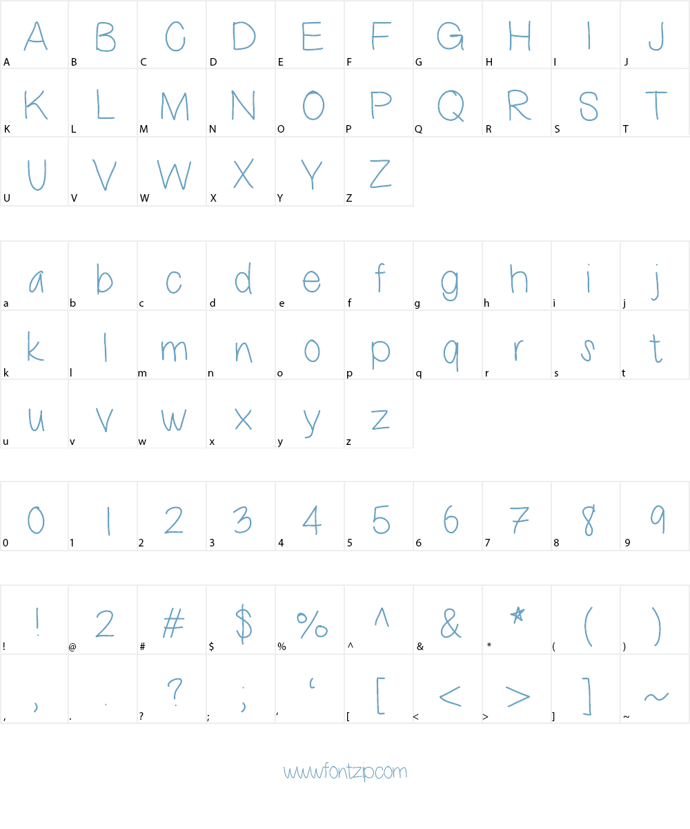 ThisSux Font Character