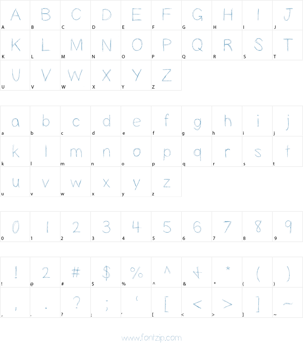 Slopness Font Character
