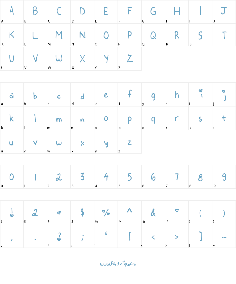 LSThisNightisFlawless Font Character