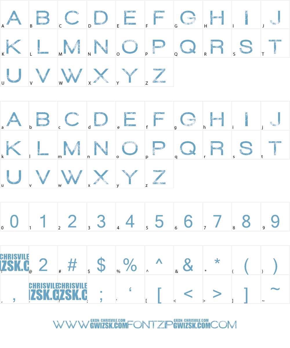 Redux Font Character