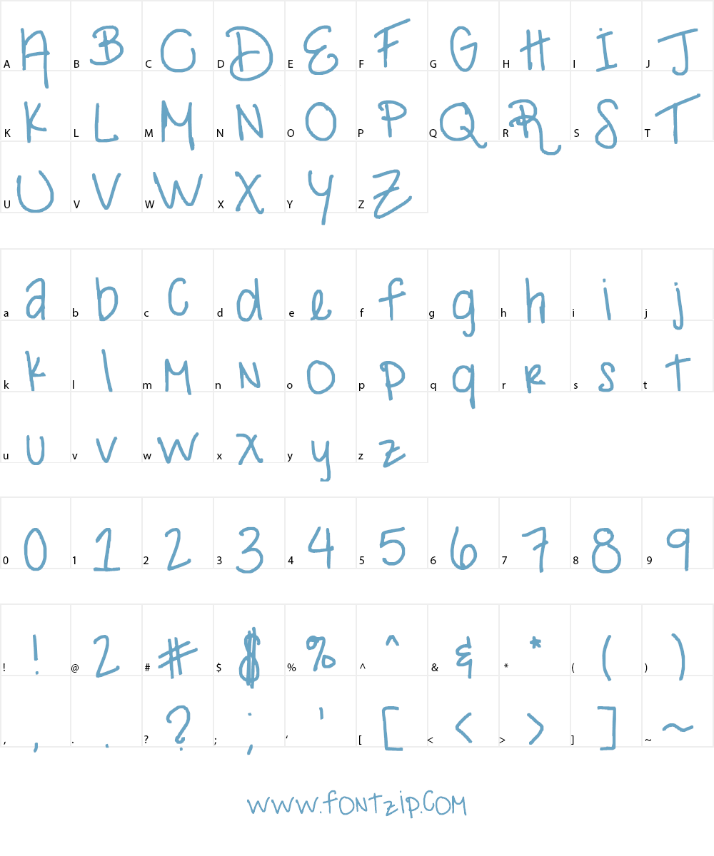 font_of_krewgz Font Character