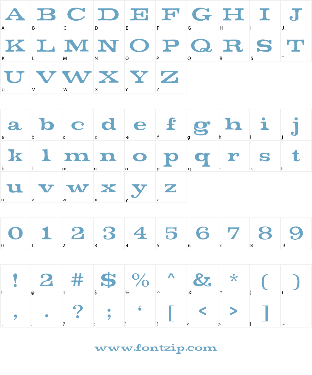 Mister Sinatra Font Character