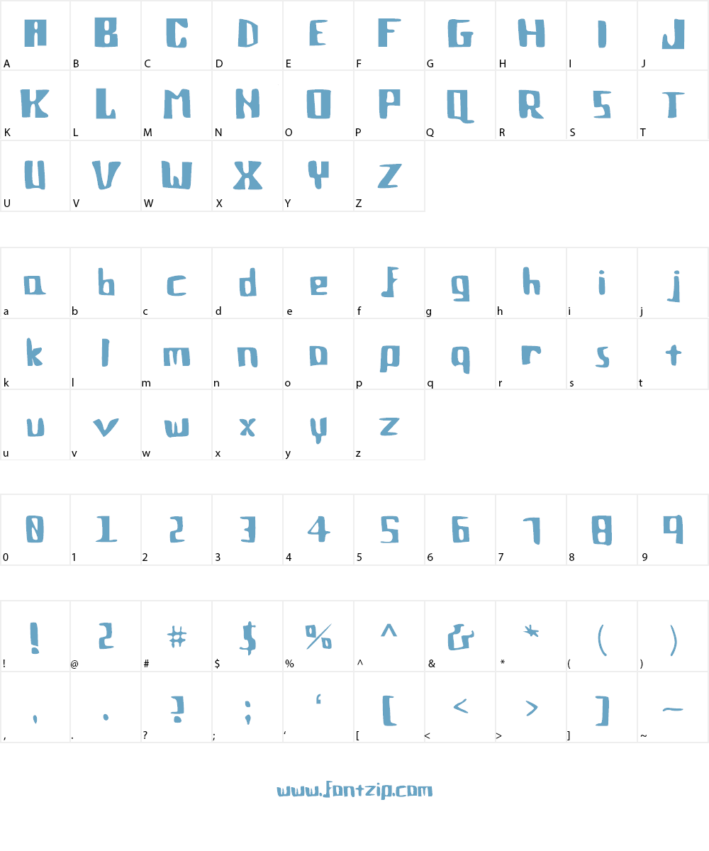 Cozumix Font Character