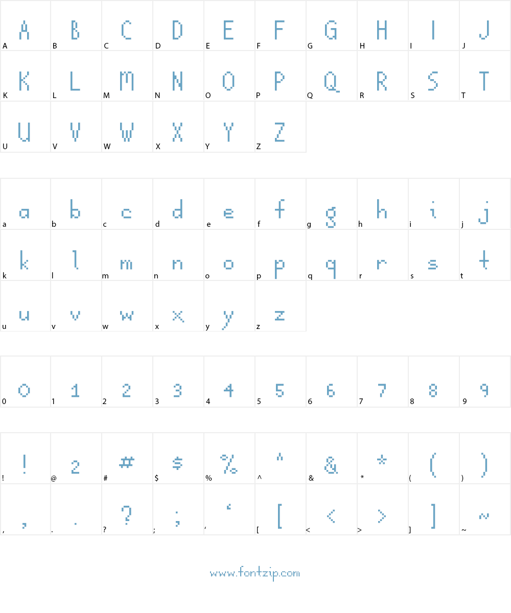 Astragal NBP Font Character