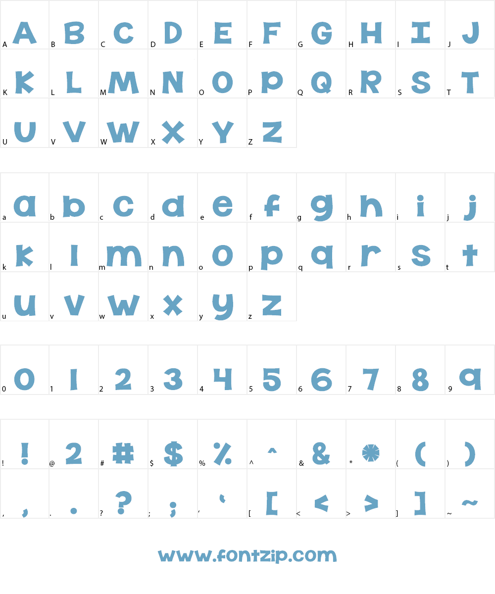 KG The Last Time Font Character