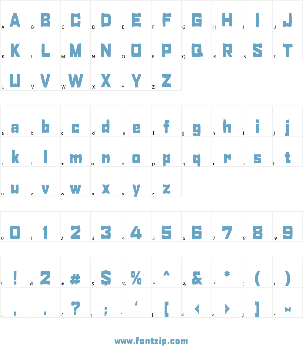 H0bby of night Font Character