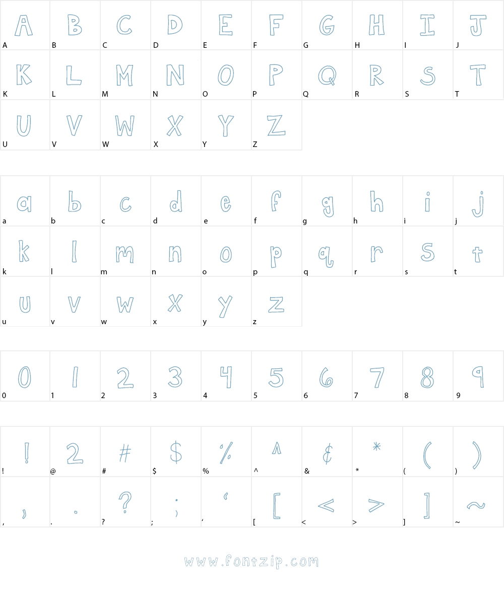 KBFramework Font Character