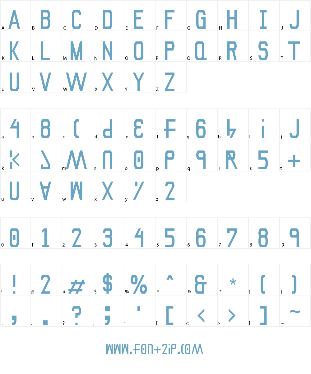 Signus Bold NBP Font Character