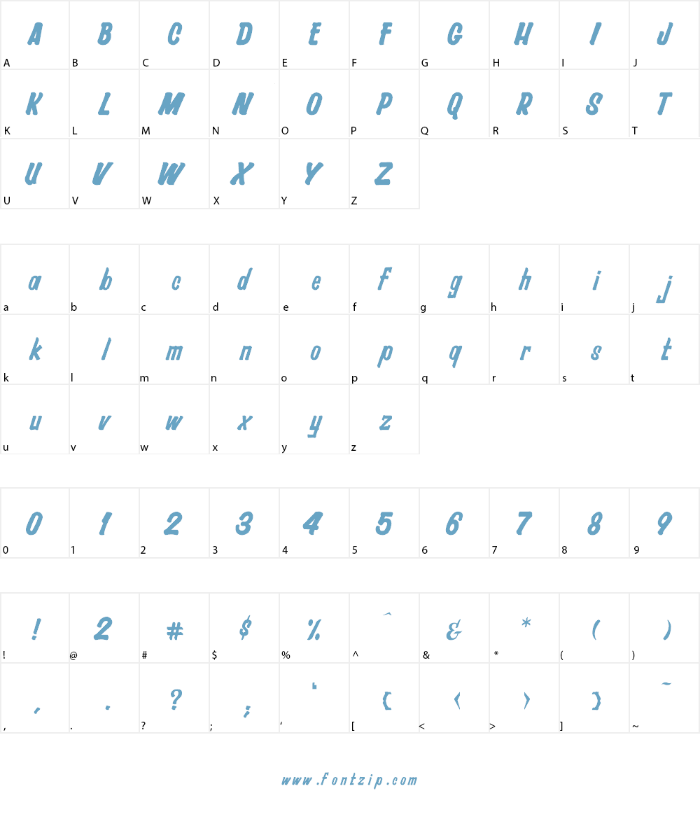 Pragana's Font Character