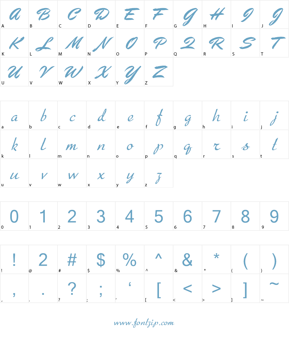 Arresto Font Character