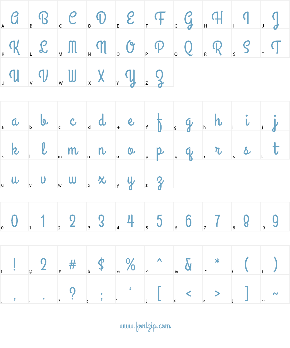 Grand Hotel Font Character