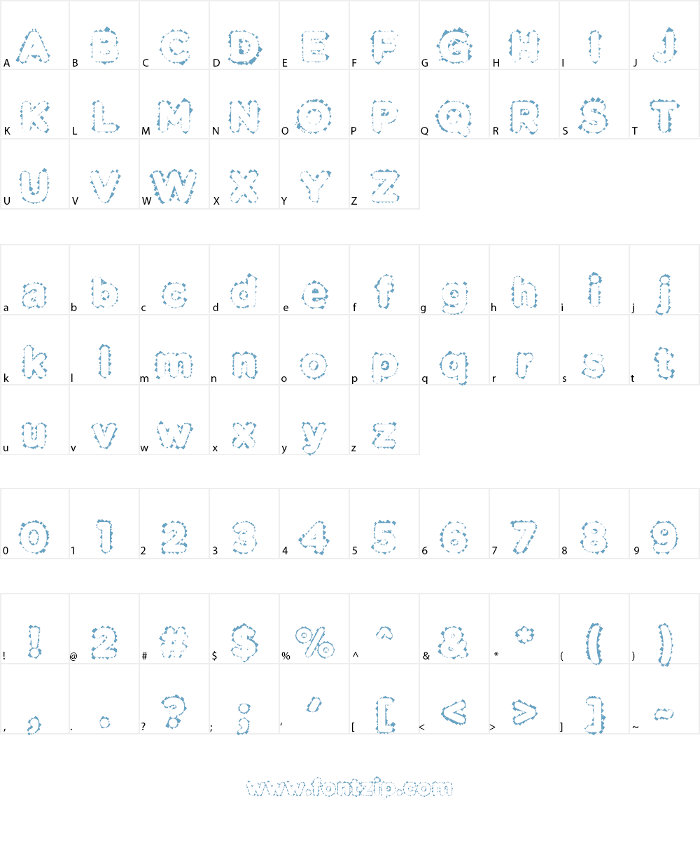 Pabellona (B) Dúplex Font Character