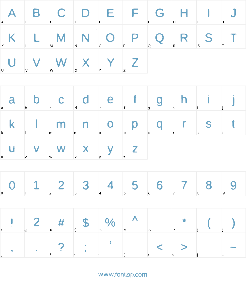 MAW Font Character