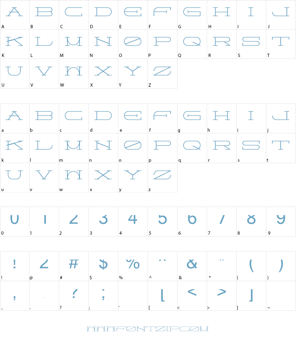 Perwolesan Font Character