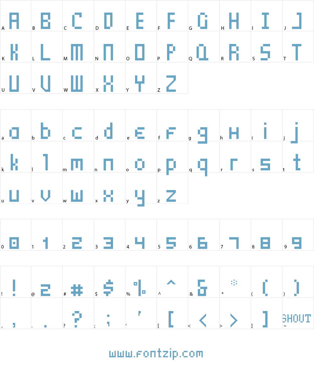 CasaleTwo NBP Font Character