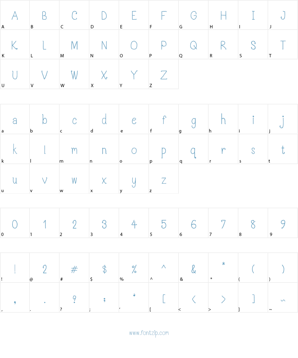 *CRU-Pantgarn-written Font Character