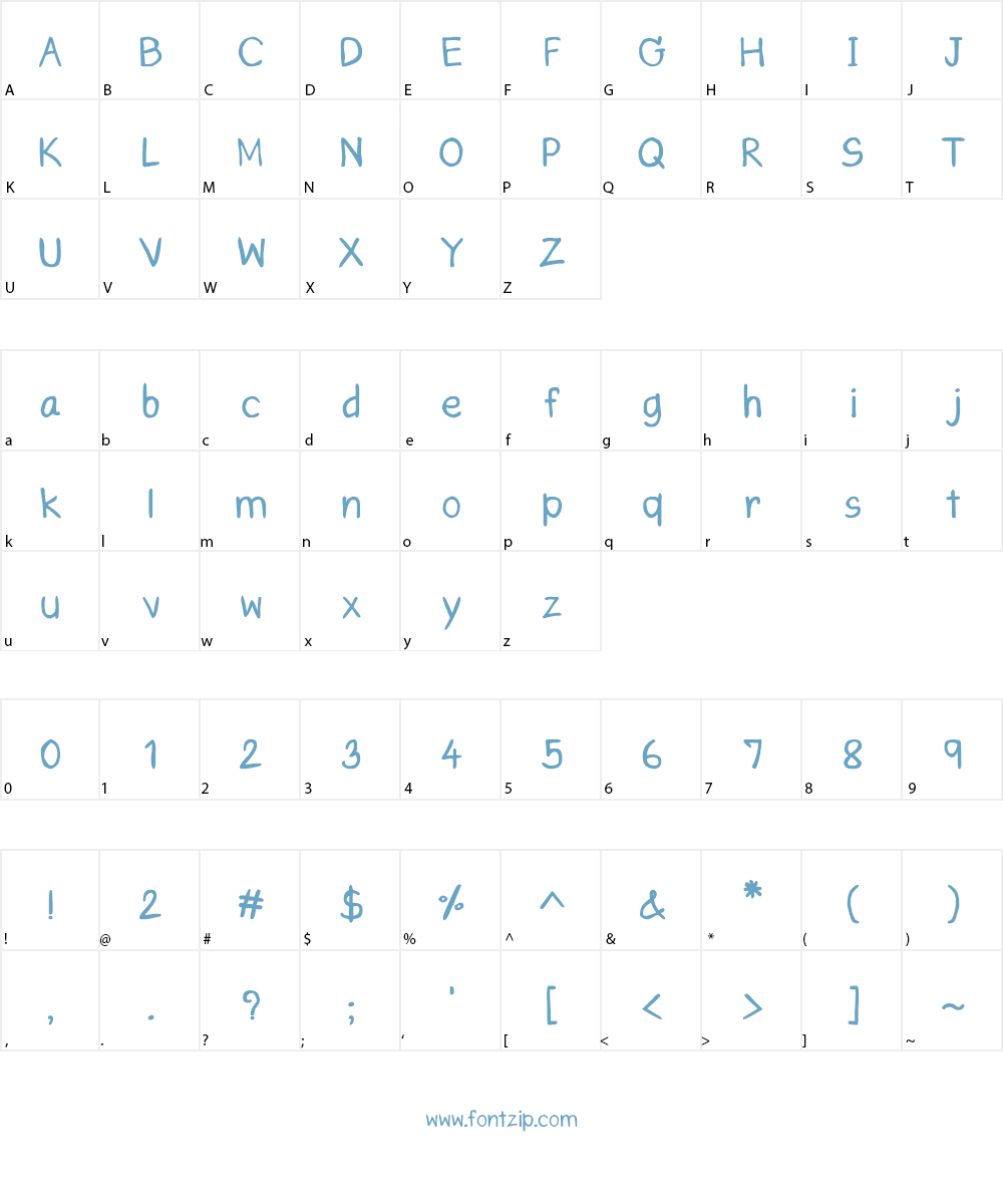 CRU-Saowalak-Hand-Written Font Character