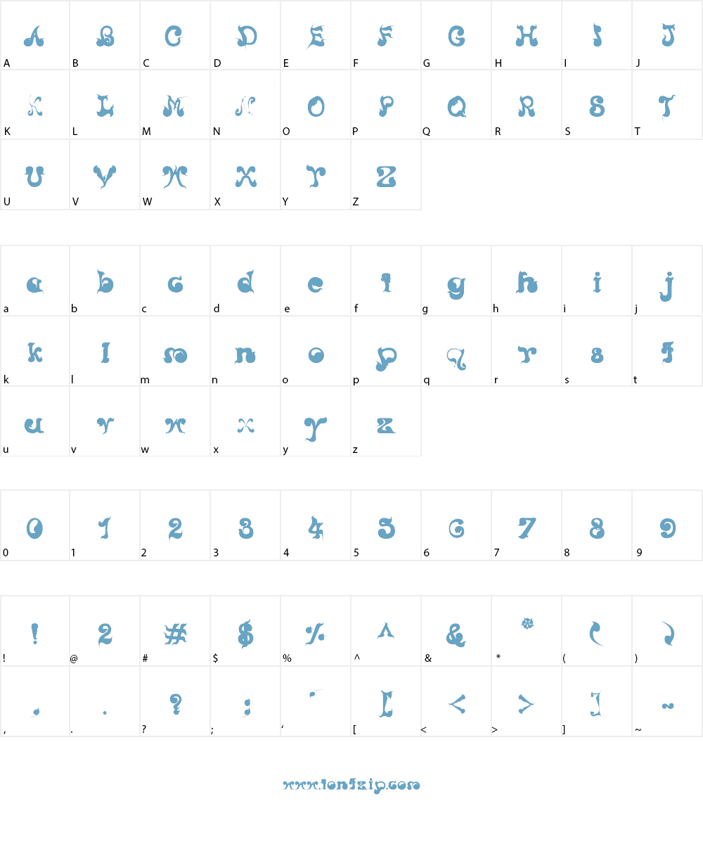 CRU-Nonthawat Font Character