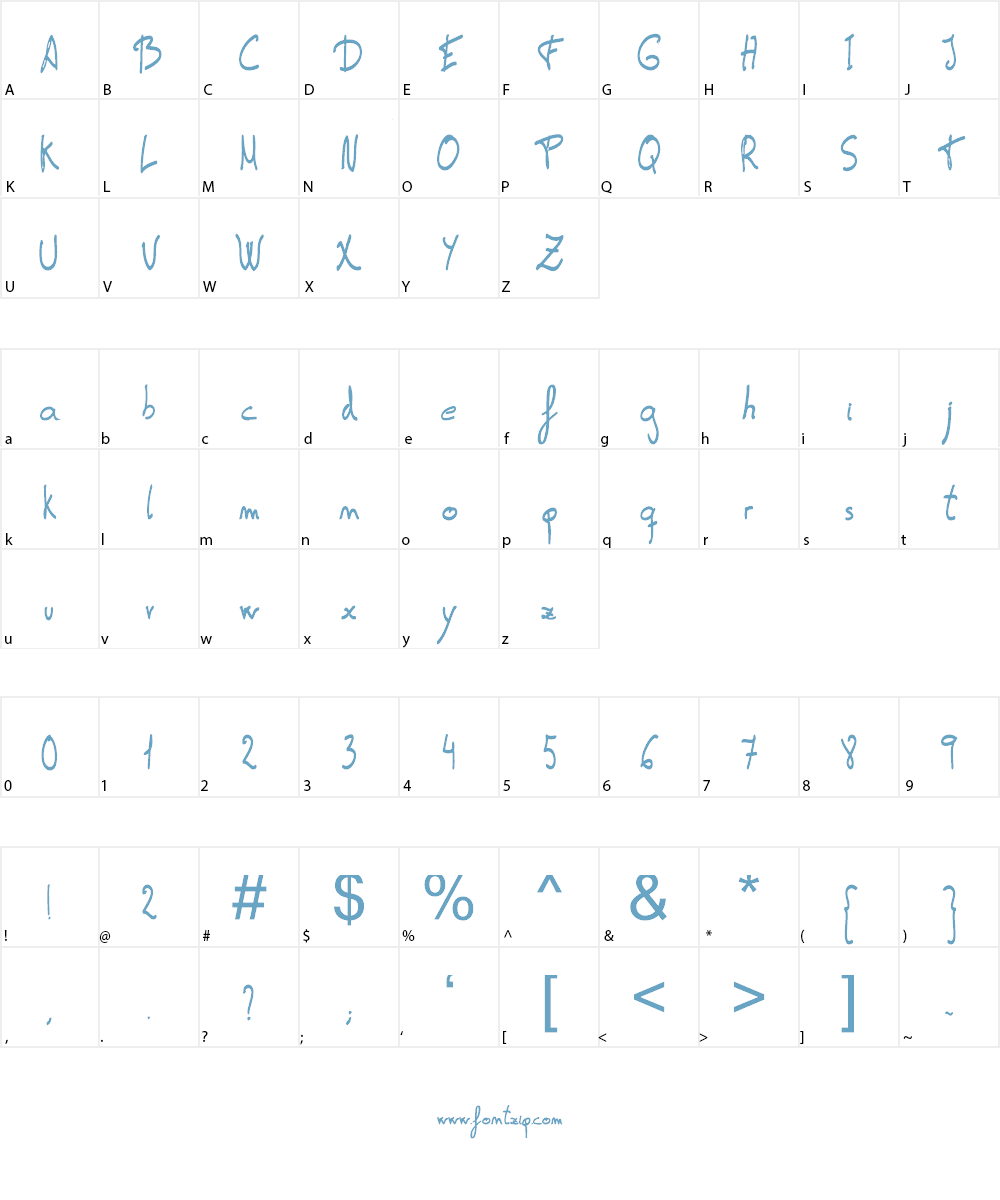 carta Font Character