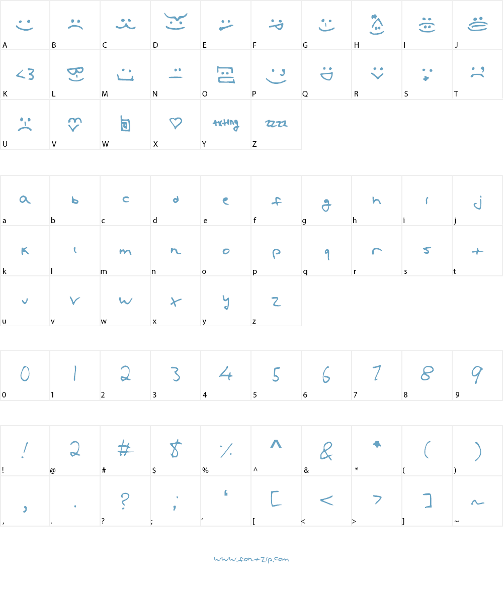 13now Font Character