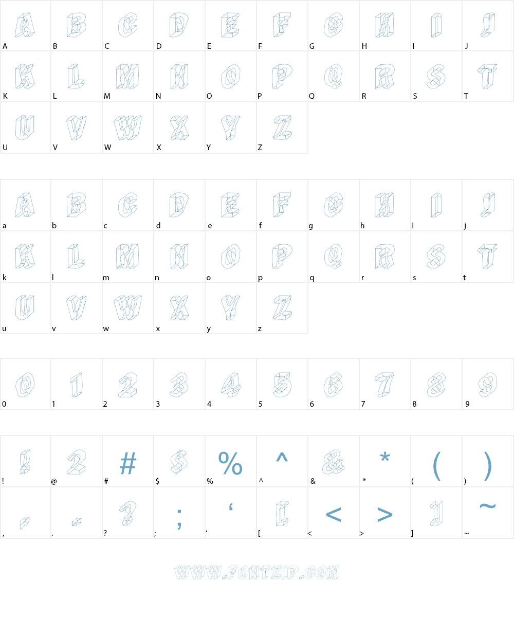 Derrida Font Character