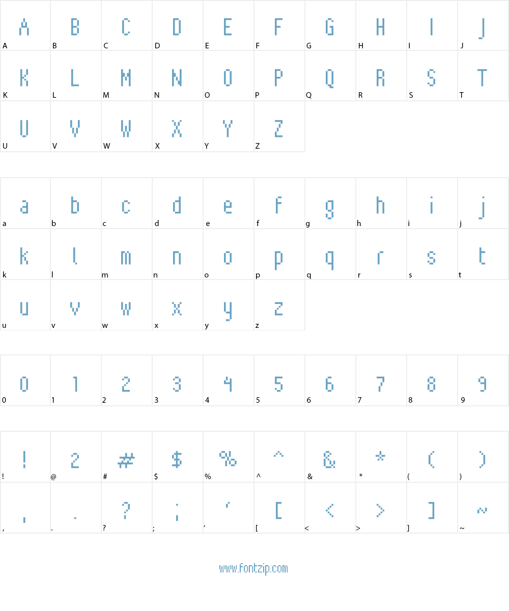Miranda NBP Font Character