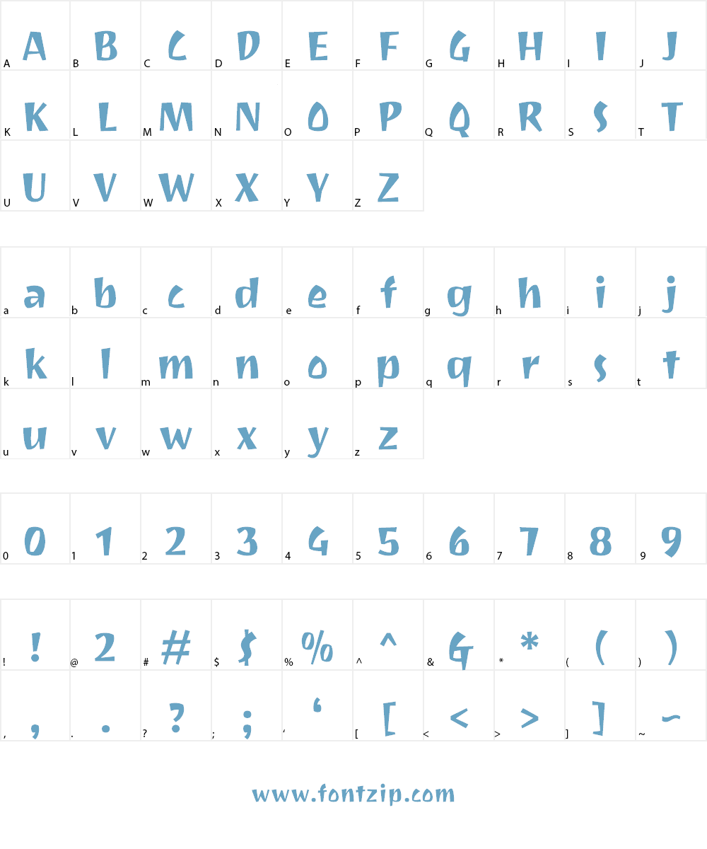 Joti One Font Character