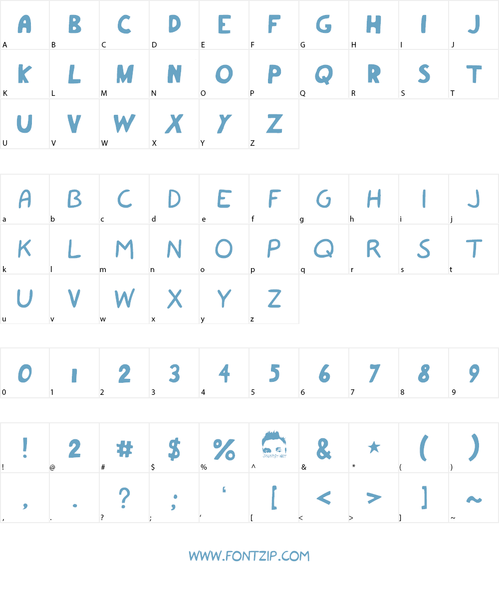 armfight Font Character