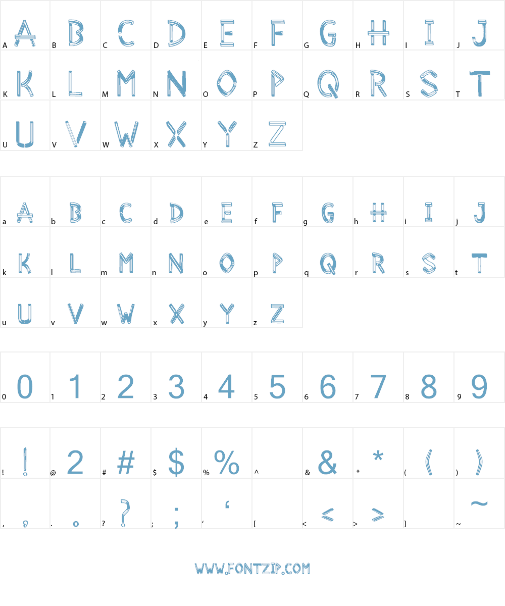Desiderata Font Character