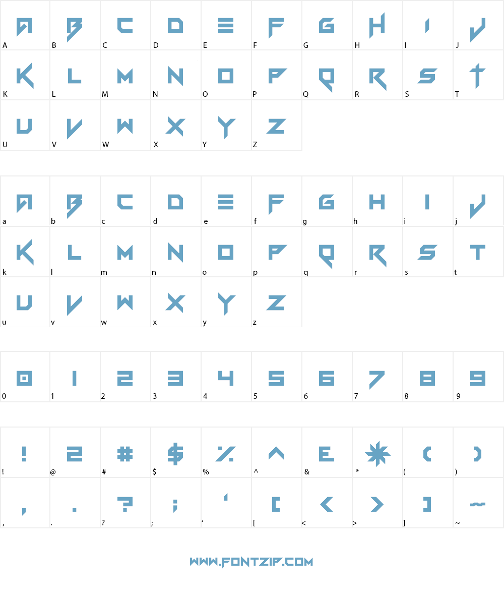 Vermin Vibes Font Character