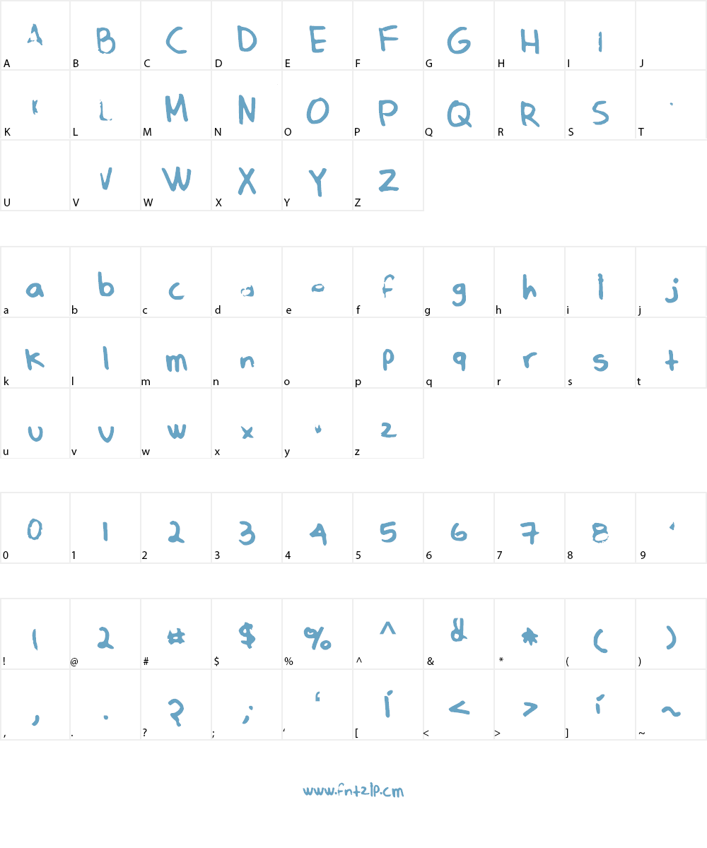 cipollinaaaaa Font Character